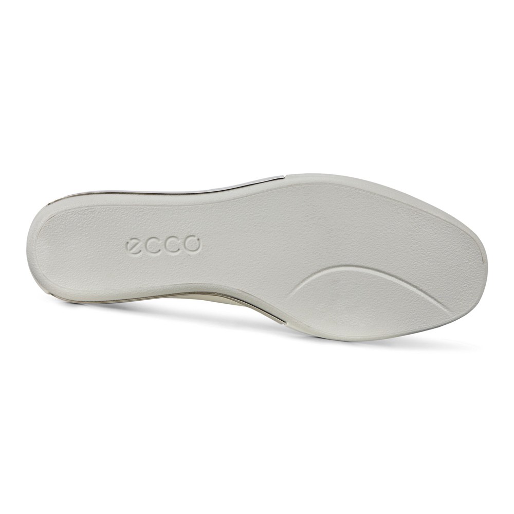 ECCO Womens Sneakers White - Simpil Ii Lightweight - QNX-107248